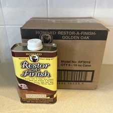 6 pk Howard Products GLDN OAK RESTOR-A-FINISH RF3016