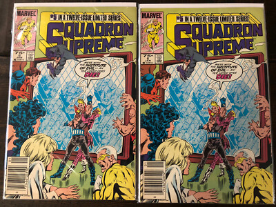 Squadron Supreme #5  (Marvel Comics 1986) Newsstand - Very Good - 2 Available