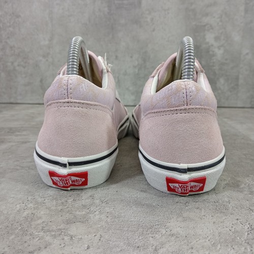 Vans Old Skool Rosa Entrenadores Talla UK 4 Rosa Gamuza Lona Gimnasio Informal Patín 507452 - Imagen 5 de 15