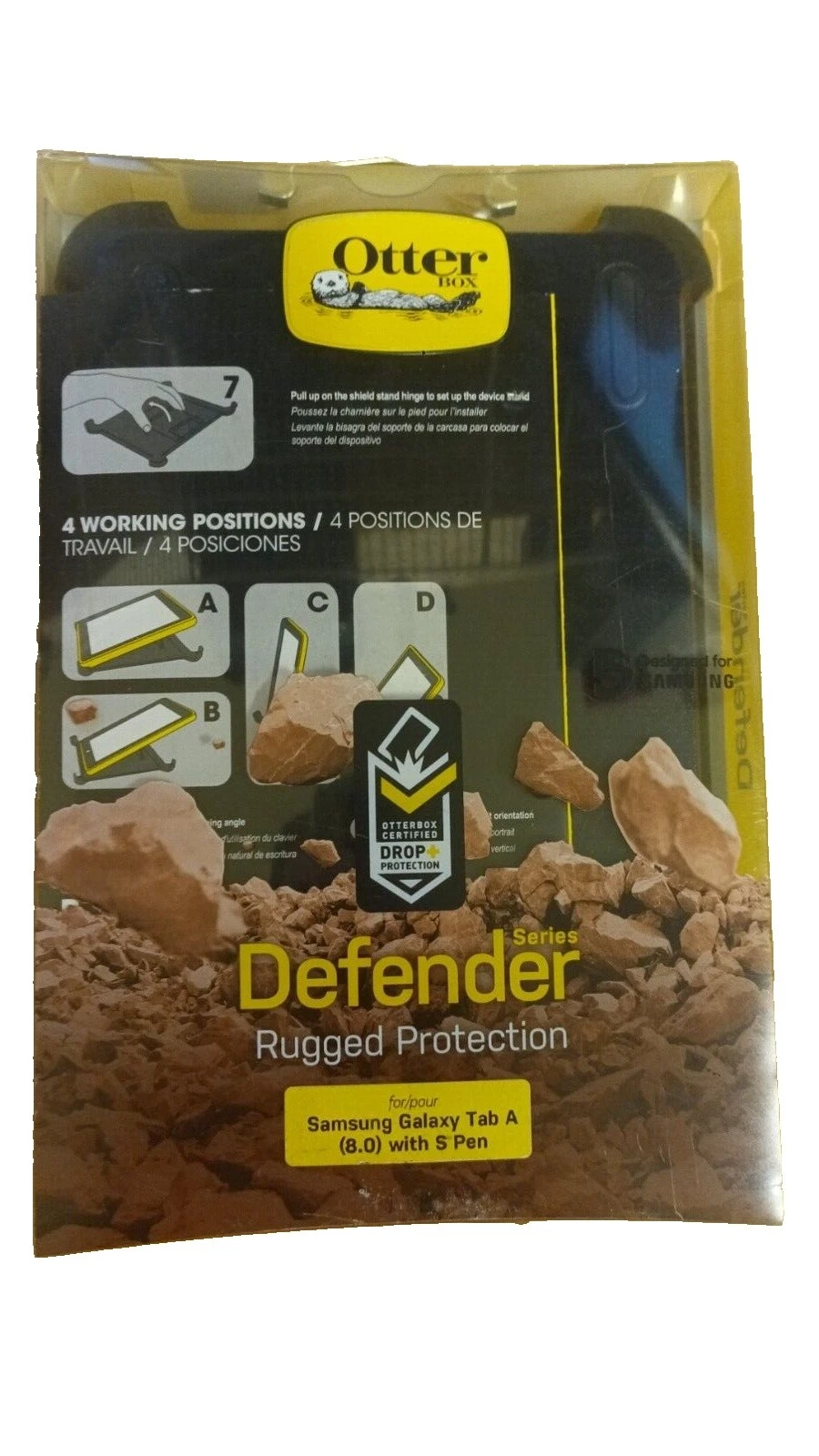 Conchas de Proteção OTTERBOX Tablet e E-reader/capas com Skins para Samsung Galaxy Tab A