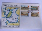 1973 Definitive Issue Isle Of Man First Day Cover Unaddressed