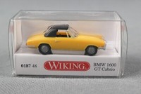 Wiking 018748/0187 48 H0,1:87 Bmw 1600 Gt Cabrio - Gelb - Neuheit 2024!