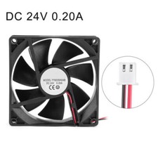 9225 24V DC Cooling Fan with Long Life Dual Ball Bearings 92mm x 92mm x 25mm