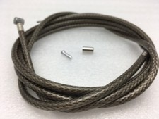 NEW 1 BICYCLE BIKE Brake Cable 68"  1 Double Sheath Housing 60" Braided