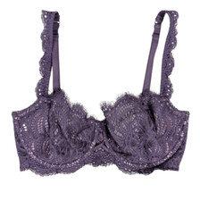 Victoria's Secret DREAM ANGELS Push Up without Padding Bra Women's 32DDD Purple