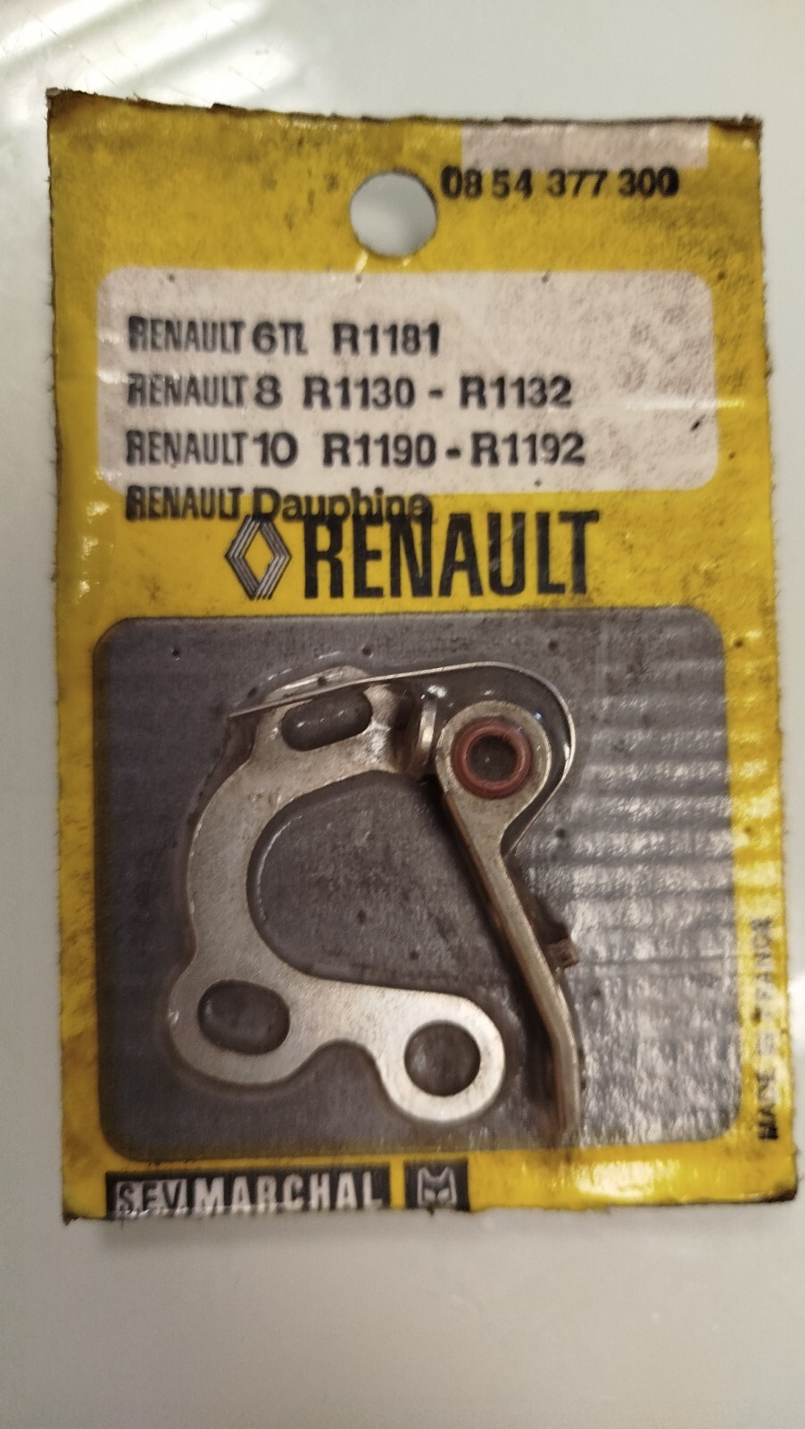 Platine allumage origine Renault 0854377300 distributeur moteur R8 R10 Dauphine R6