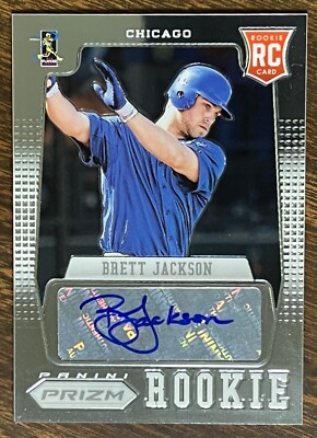 2012 Panini Prizm Rookie Autographs #RBJ * BRETT JACKSON *  Chicago Cubs * Auto
