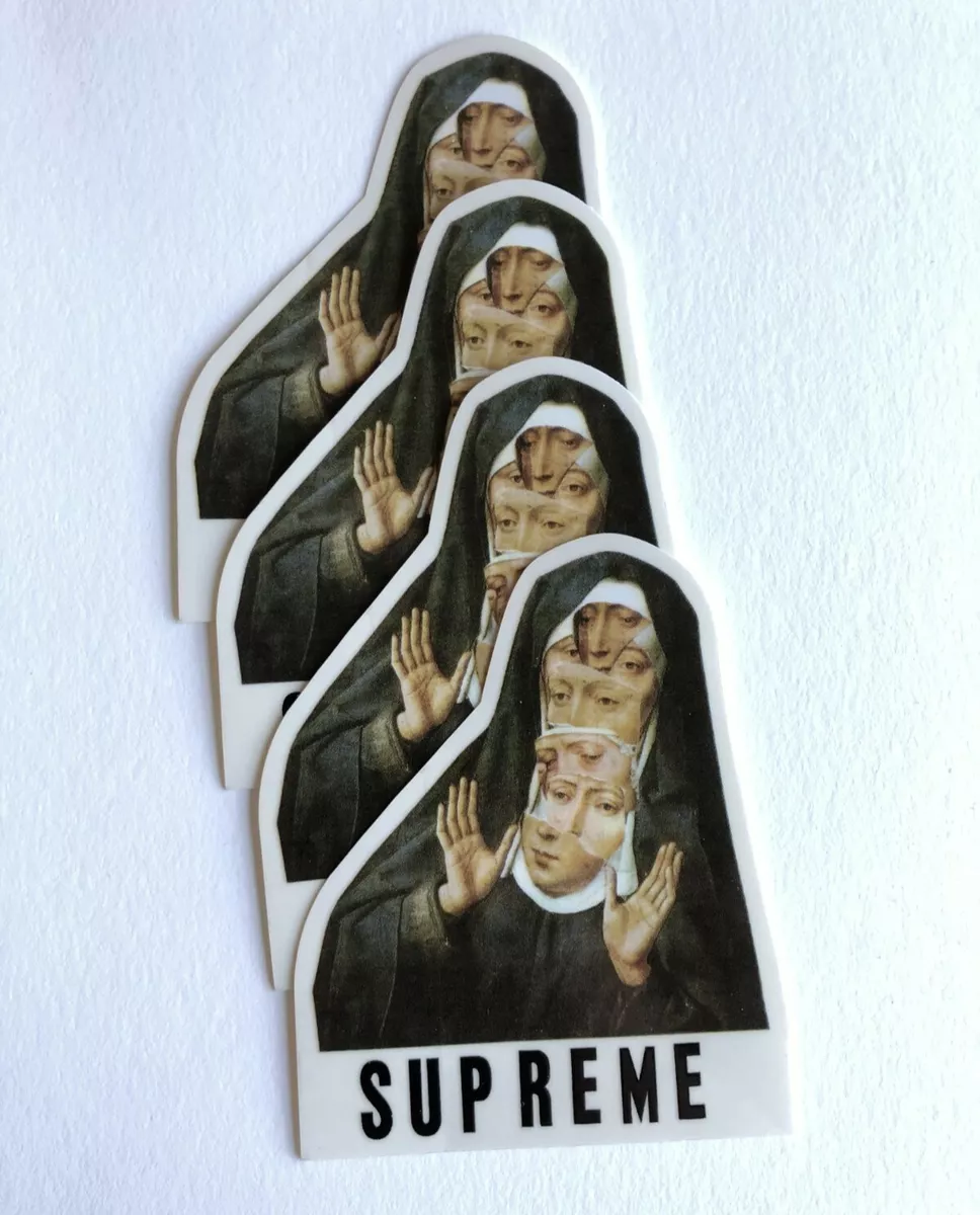 Supreme Nun Sticker 100 Authentic SS17 Season