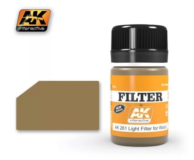 AK Interactive AK261 - Light Filter For Wood  35ml - Neu