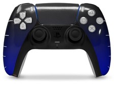Skin Sony PS5 Controller Smooth Fades Blue Black