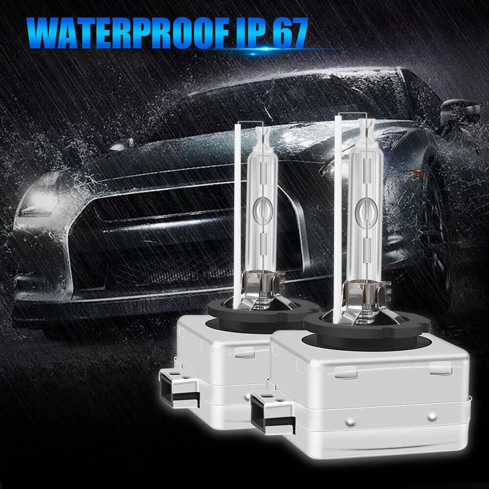 Faro HID D1S haz alto/bajo para BMW 335i 2007-2015 + bombillas antiniebla LED H11 Foto 2 de 4