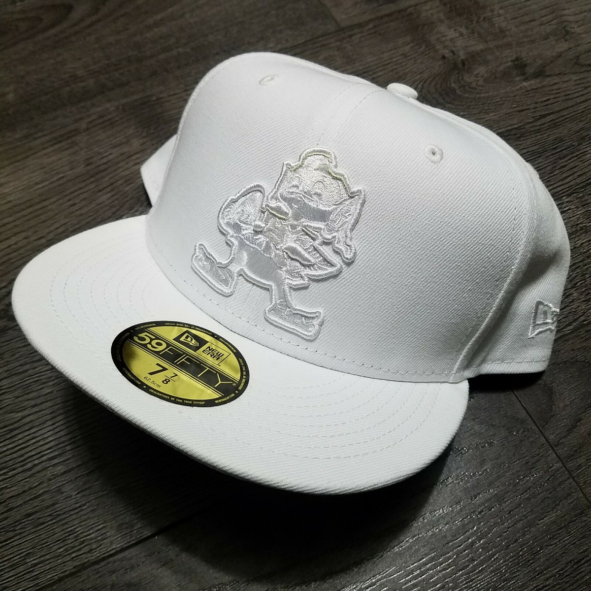 NEW ERA 59fifty Cleveland Browns Brownie Elf Fitted Hat Cap 7 7/8