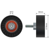 NTY Umlenk-/FüHrungsrolle Keilrippenriemen FüR Ford Focus II Turnier Da_ 1.8