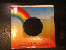 MCA RECORDS COMPANY SLEEVE RAINBOW for 7" Vinyl VG