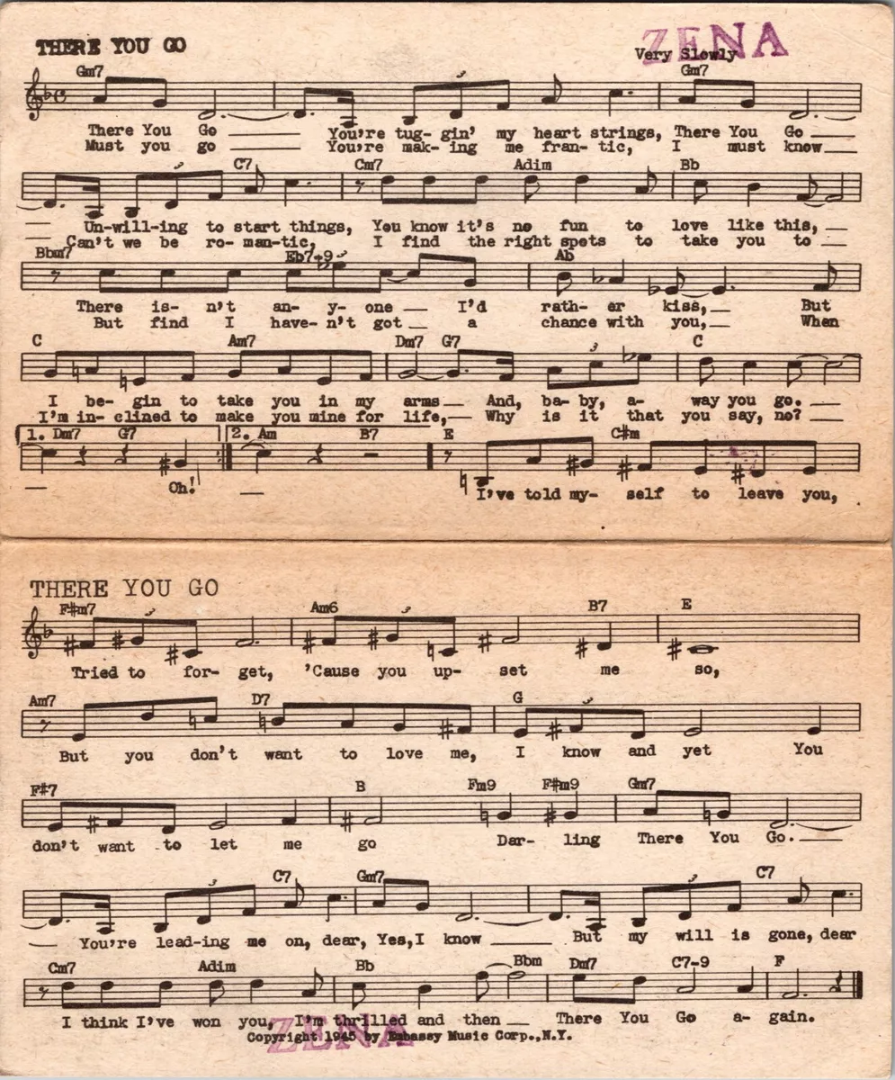 Double Trouble sheet music (real book with lyrics) (PDF)