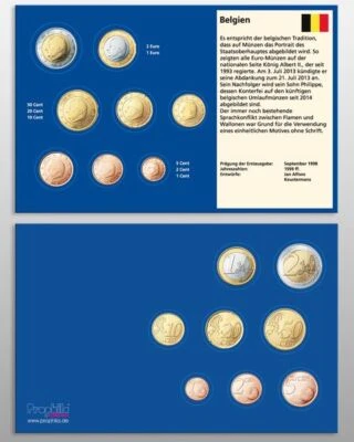 Prophila Collection Münz-Tablett Belgien