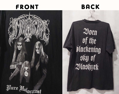 Immortal Band Pure Holocaust Album 100% Cotton Adult T Shirt