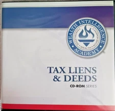 Wealth Intelligence Academy Tax Liens & Deeds CD-ROM Series