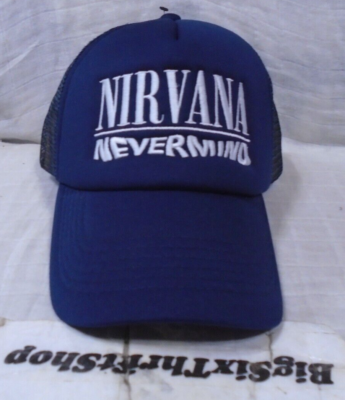 Authentic 2022 Nirvana Nevermind Snapback Trucker Hat Cap | eBay
