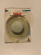 RCA TP050 Phone Line Cord 50 Ft. Ivory