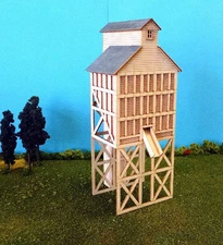 HO SCALE  Custom Laser Cut Coaling Tower Kit 