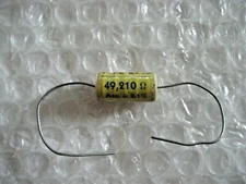 1 x NOS 49K Ohms Shallcross 1/2 Watt Noninductive Wirewound Resistor