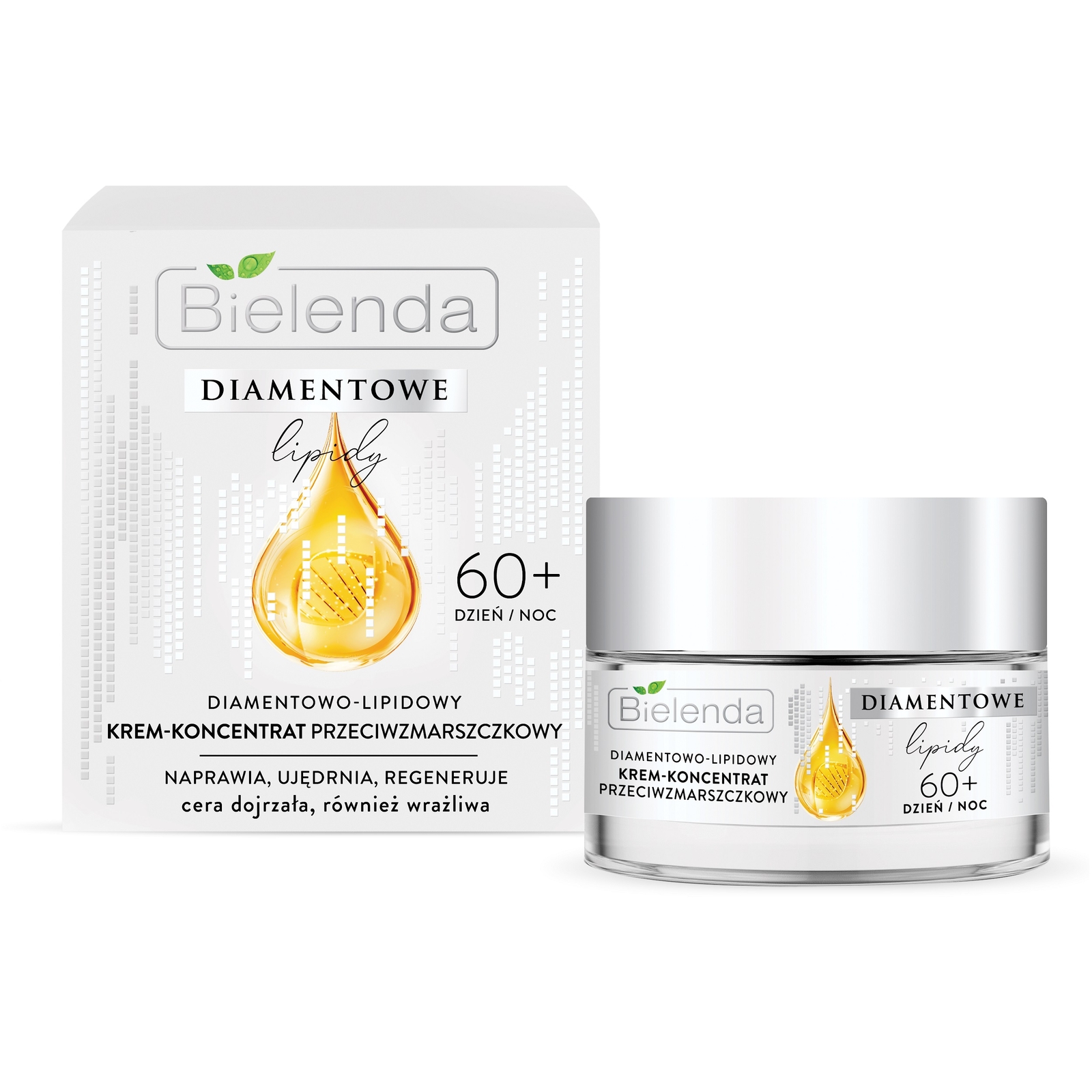 Bielenda Diamond Lipids Firming Regenerating  Anti Wrinkle Cream 60+ 50ml