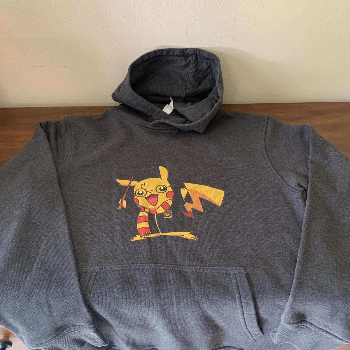 pokemon pikachu hoodie sweatshirt youth large