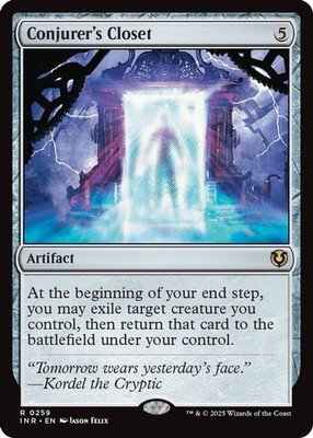 2025 Magic: The Gathering: INR - Conjurers Closet (#259, R, Near Mint)