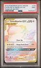 Pokémon Eevee & Snorlax GX (Secret) 191/181 Sm-Team Up Holo PSA 9