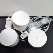Google Wifi AC1200 Mesh Router 3 Pack NLS-1304-25 (Only 2 Power supplies)