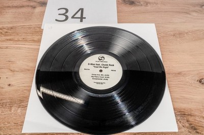 G-MAN ft CHUBB ROCK Treat Me Right 12'' PROMO 1991 Select US-CLND VG+ Rap