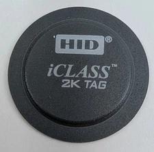 Programmable - HID  2060PSSMN iCLASS Key Tag Sticker - 2k Bits (256 Bytes)