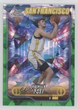 2024-25 Topps Chrome Sapphire Edition Green 90/99 Quinten Post #121 3hd