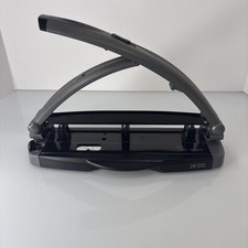 STAPLES ONE-TOUCH ADJUSTABLE 3-HOLE PUNCH 20 SHEET CAPACITY