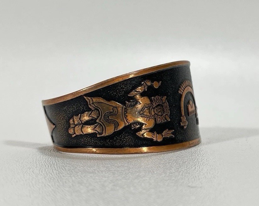 Copper Cuff Bracelet - image 8