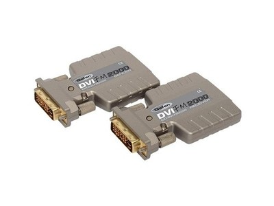Gefen EXT-DVI-FM2000 Dual Link DVI Extender (Tx/Rx) using Fiber Optic Modules