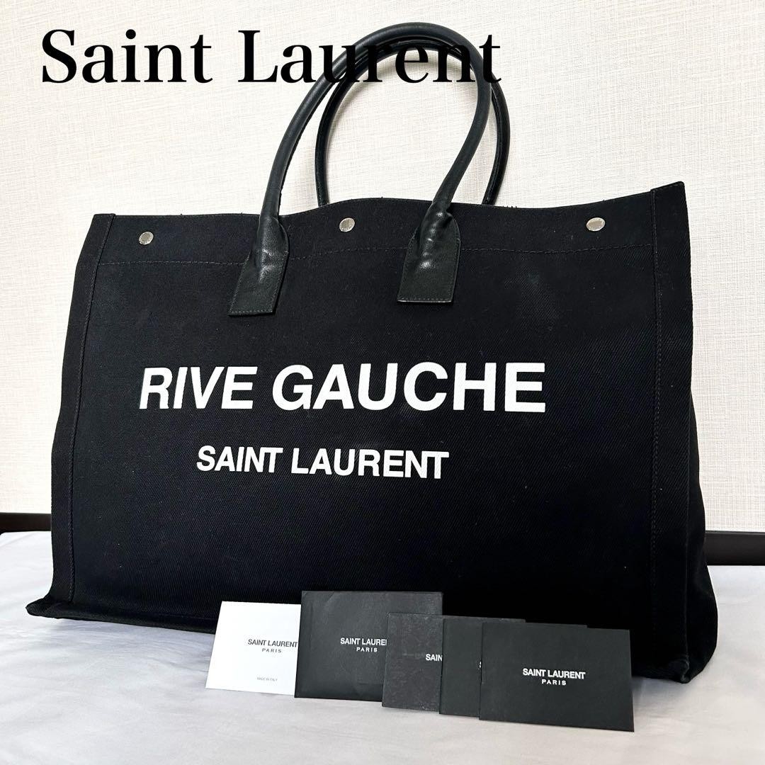 Saint Laurent Live Gauche Tote Bag 499290 Black