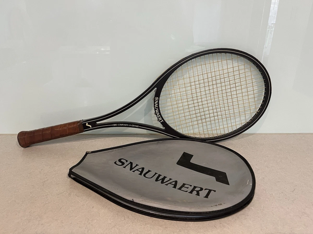 SUPER NICE SNAUWAERT Graphite Wood La Grande tennis Racquet Fiber L-2 Belgium NR | #248154136