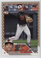 2023 Topps Complete Set Fanatics Exclusive Gold Star Terrin Vavra #524 5cb
