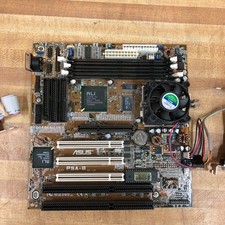 ASUS P5A-B Super Socket 7 AT Motherboard w/CPU (WORKS)