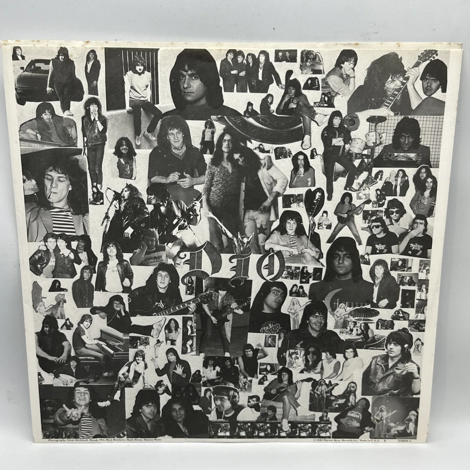 Dio - Holy Diver - 1983 US 1st Press Album (EX) in Shrink Ultrasonic Clean - Image 4 of 4