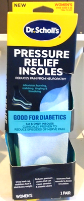 #ad Dr. Scholl’s Pressure Relief Insoles Helps Reduce Episodes Women#x27;s 6 10 $19.99