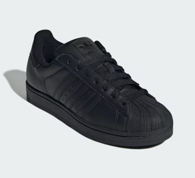 Size 11 - Superstar II Shoes Black jq6344