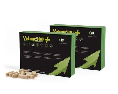 2x Volume500 Sperma Tabletten Männer Ejakulation Spermatogenese Spermienqualität