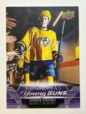 2023-24 Upper Deck Extended Spencer Stastney Young Guns Canvas #C376 RC