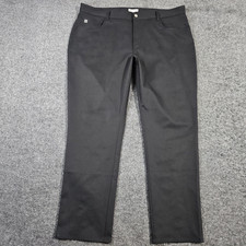 Peter Millar EB66 Pant Mens 40x30 Dark Gray Stretch Straight Performance Flex