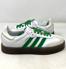 adidas gazelle silver green womens adidas Samba OG in Green for Women | Retro Football Sneakers | 3 UK - 35 1/3 EU
