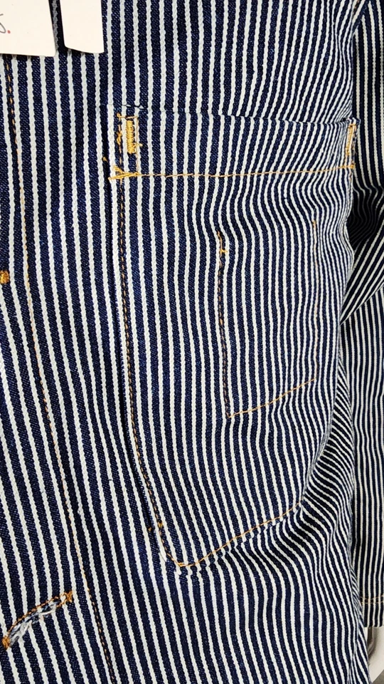 Railroad Pinstripe 夹克 Hickory @50 中号 — 第 2/4 张图片