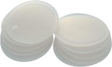 Leak Proof Platinum Silicone Sealing Lid Inserts/Liners for Mason Jars (10 Pack,